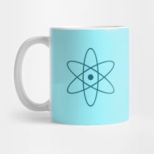 Atom - Teal Pattern Mug